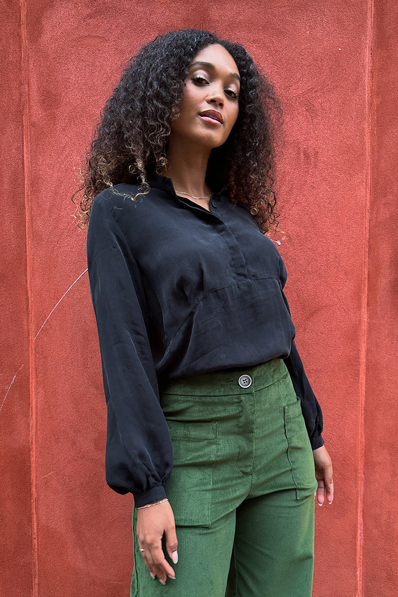 Froks Amelia Tunika Skjorte / Black