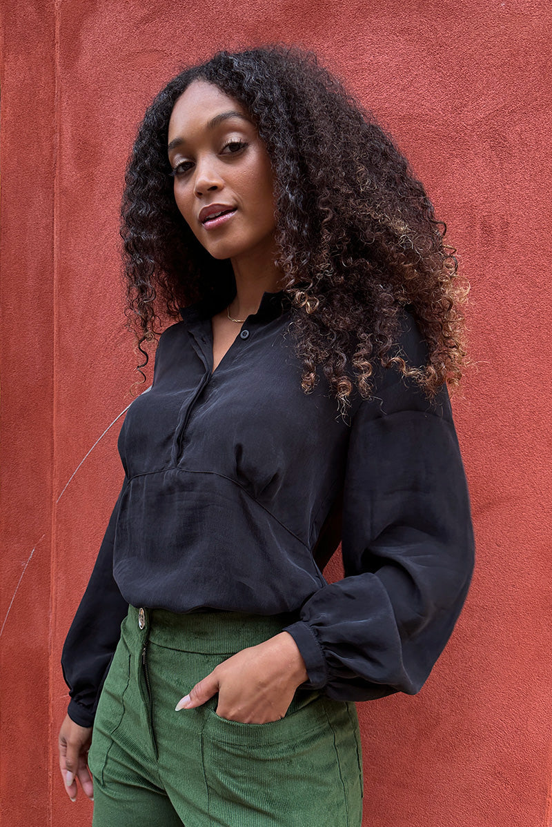 Froks Amelia Tunika Skjorte / Black