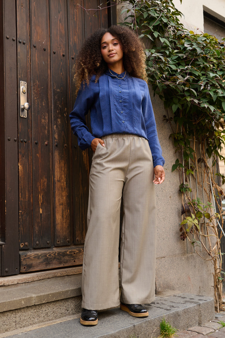 Froks Emilia Bukser / Sesame wool