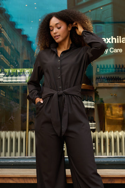 Froks Carla Sleeve Long Body Dragt / Coffee brown wool