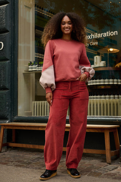 Froks Leia Bukser / Brick dust corduroy