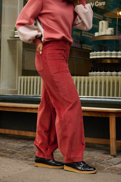 Froks Leia Bukser / Brick dust corduroy