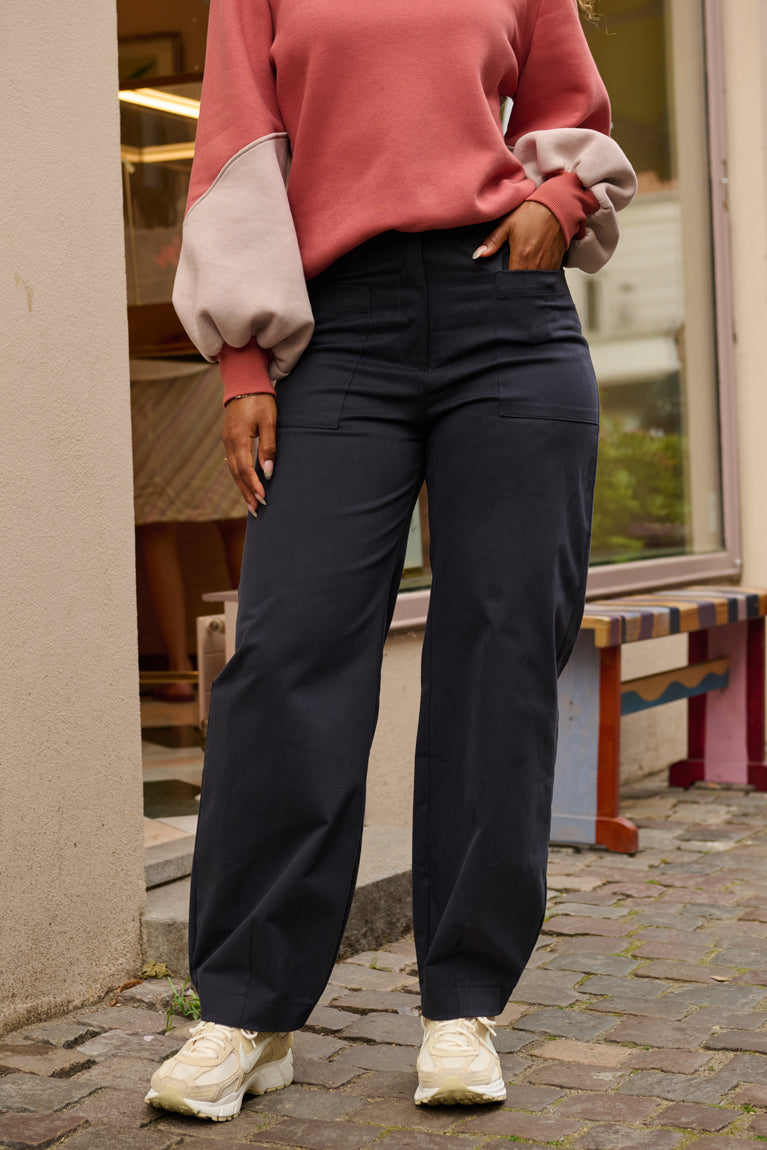 Froks Leia Bukser / Dusted dark blue