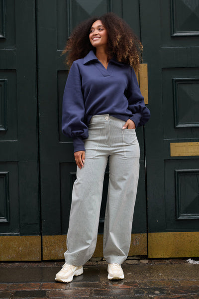 Froks Leia Bukser / Striped denim