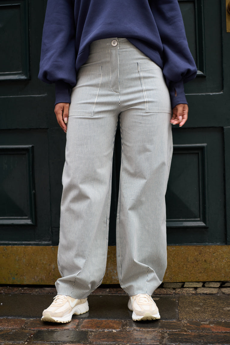 Froks Leia Bukser / Striped denim