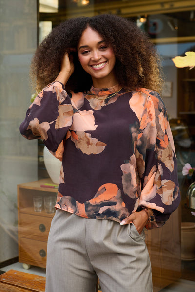 Froks Molly Skjorte / Splash of earth tones & Flowers