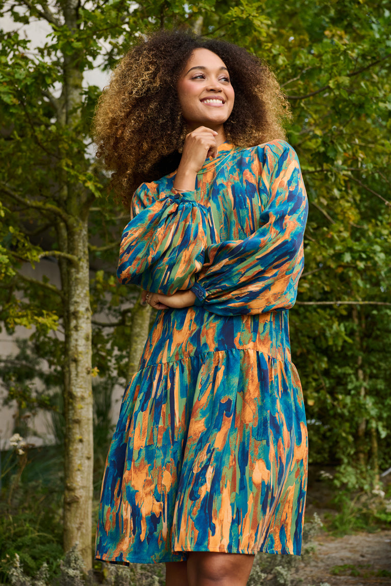 Froks Molly Kjole / Golden fall bark