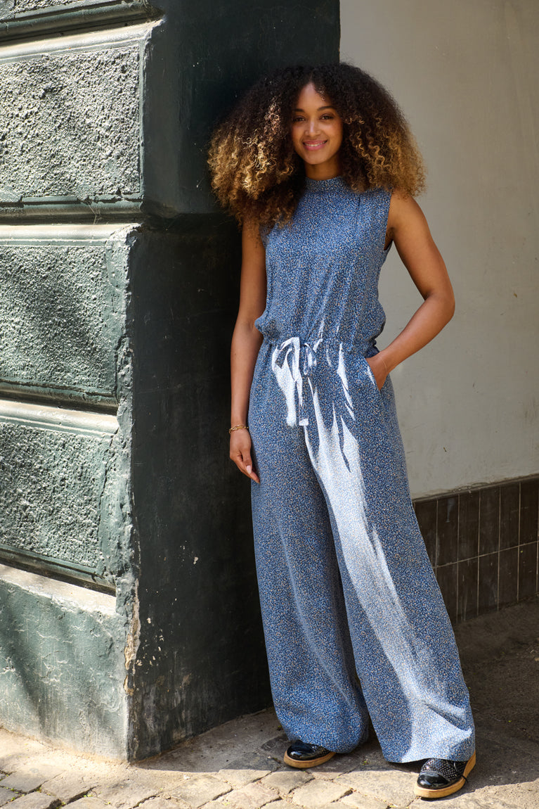 Froks Hope Buksedragt / Notes of blue