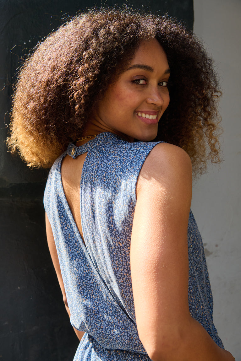 Froks Hope Buksedragt / Notes of blue