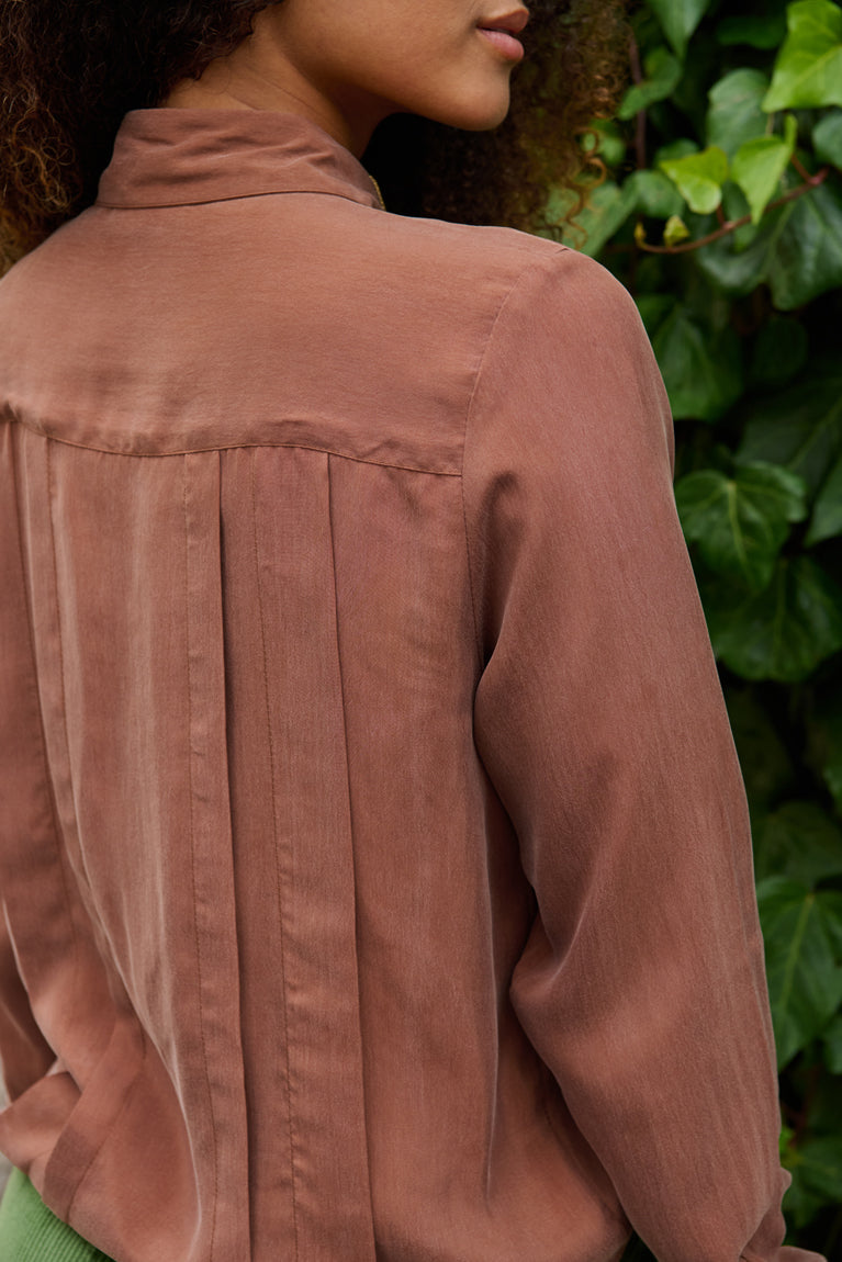 Froks Pen Skjorte / Earth brown