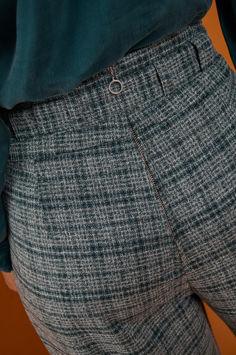 Froks Julie Bukser / Forest & Snow checkered