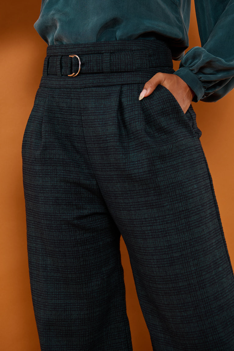 Froks Julie Bukser / Night forest & checks