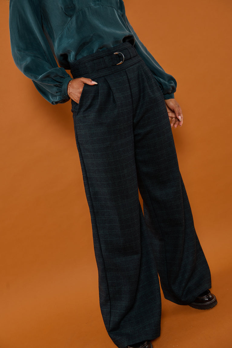 Froks Julie Bukser / Night forest & checks