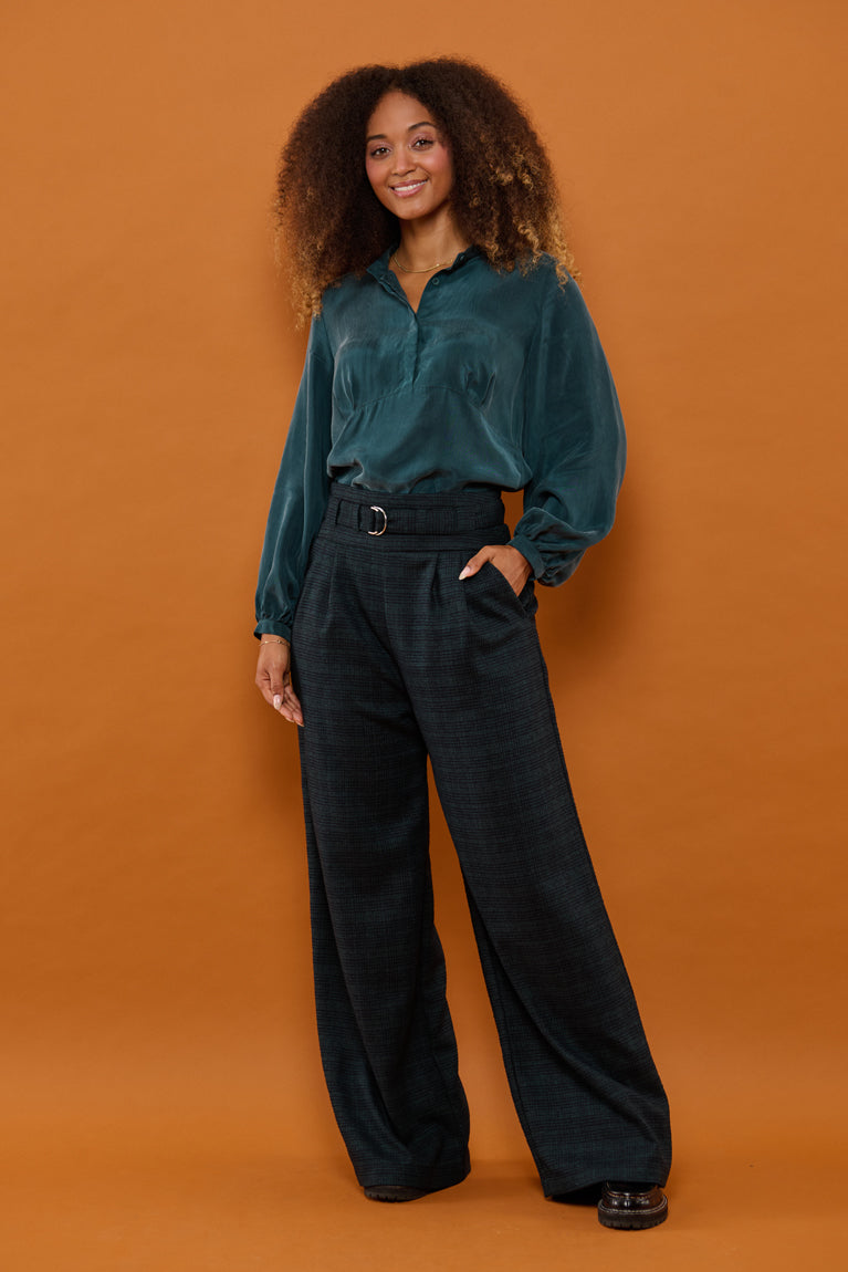 Froks Julie Bukser / Night forest & checks