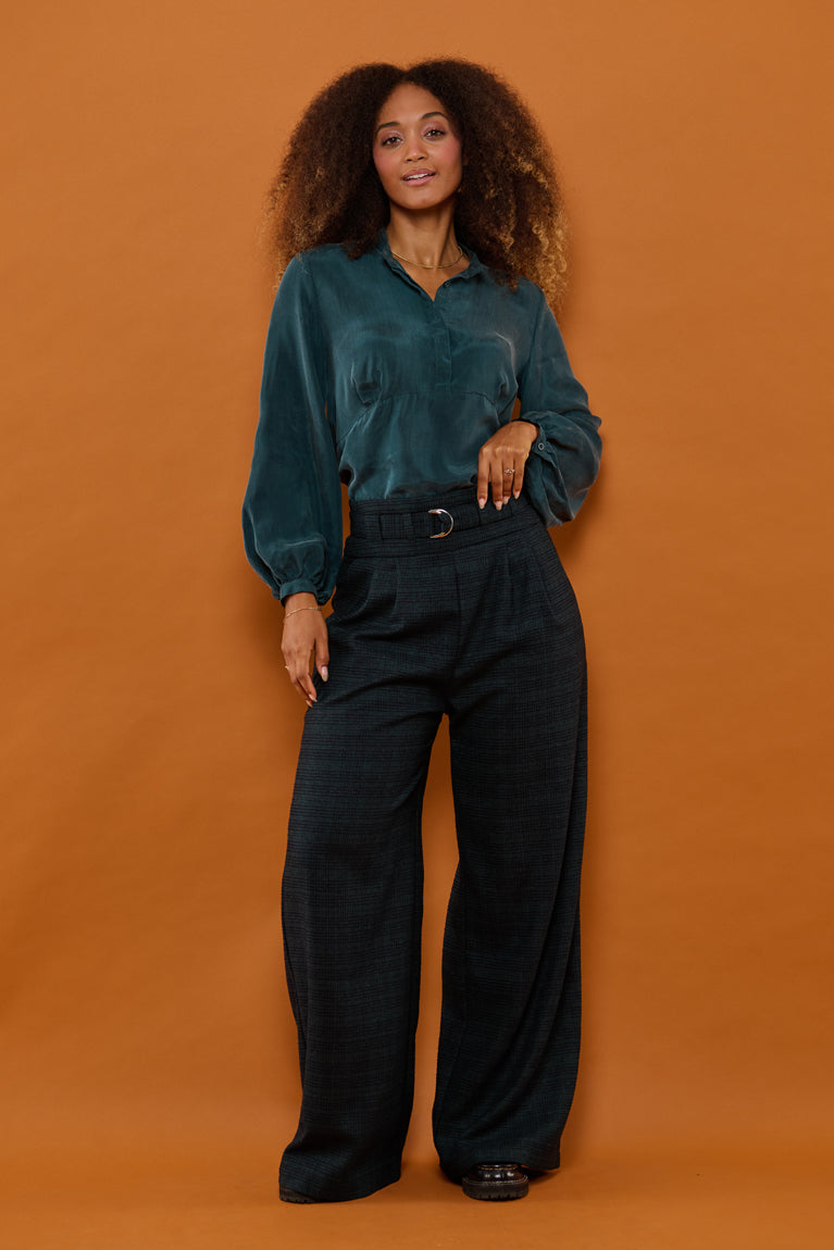 Froks Julie Bukser / Night forest & checks