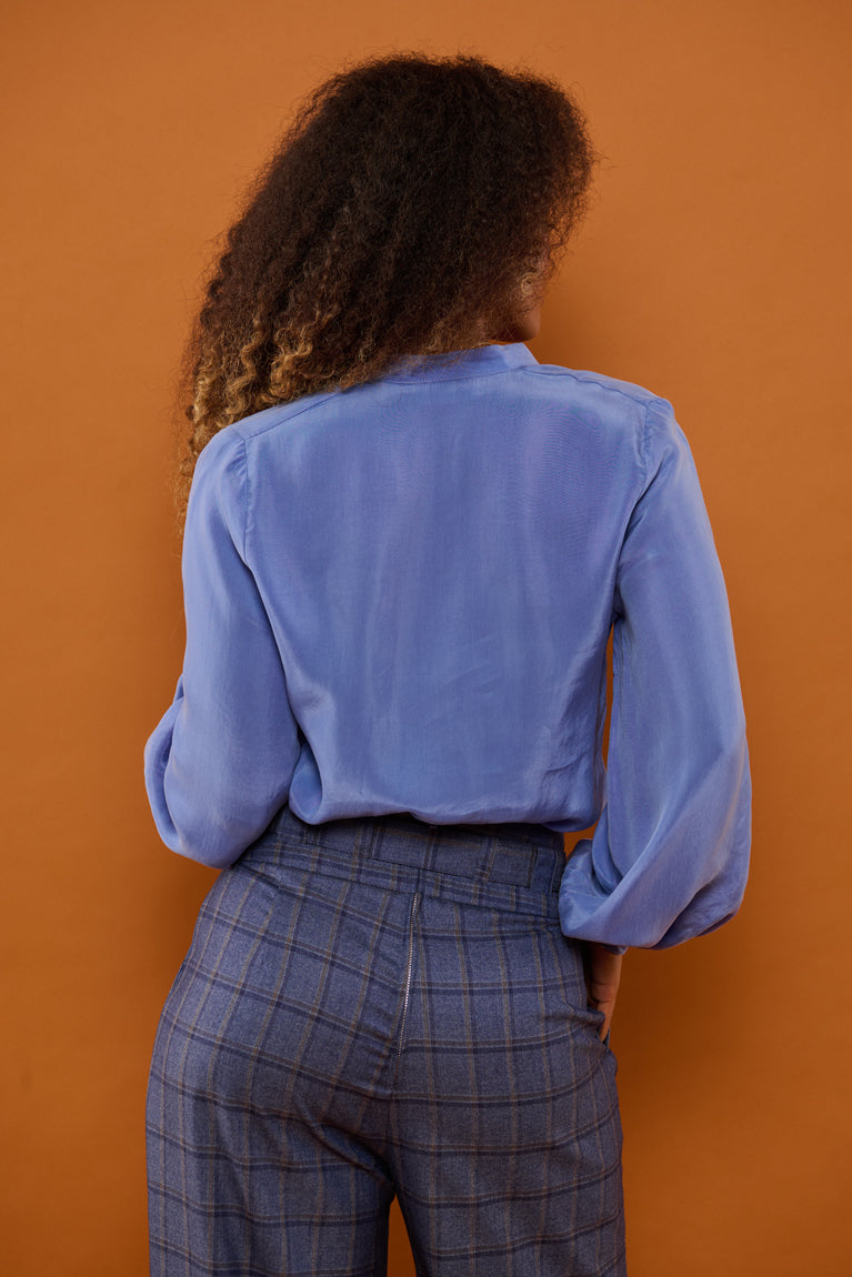 Froks Amelia Tunika Skjorte / Misty blue