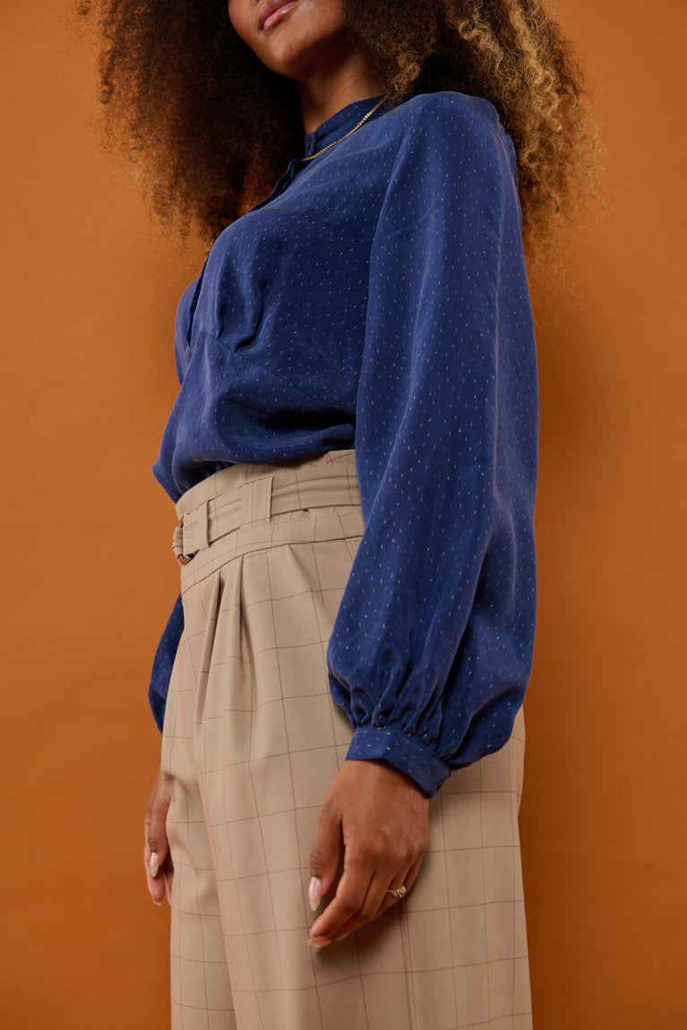 Froks Amelia Tunika Skjorte / Starry blue sky