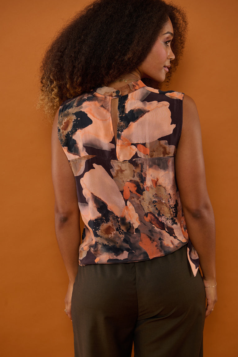 Froks Hope Sleeveless Skjorte / Splash of earth tones & Flowers