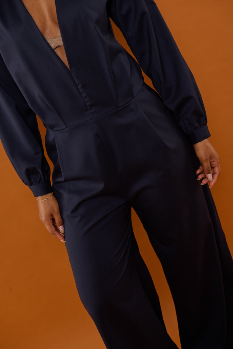 Froks Julie Buksedragt / Dark blue wool