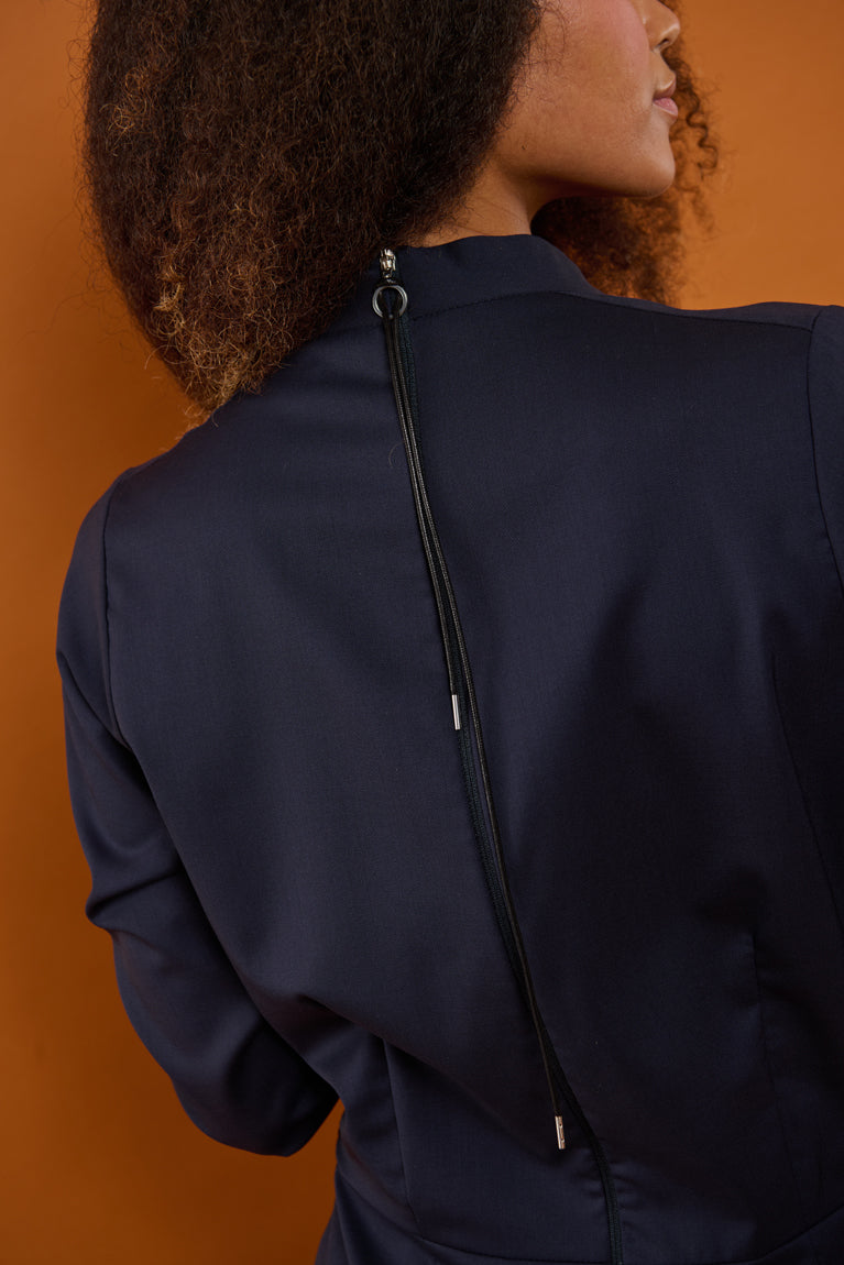 Froks Julie Buksedragt / Dark blue wool