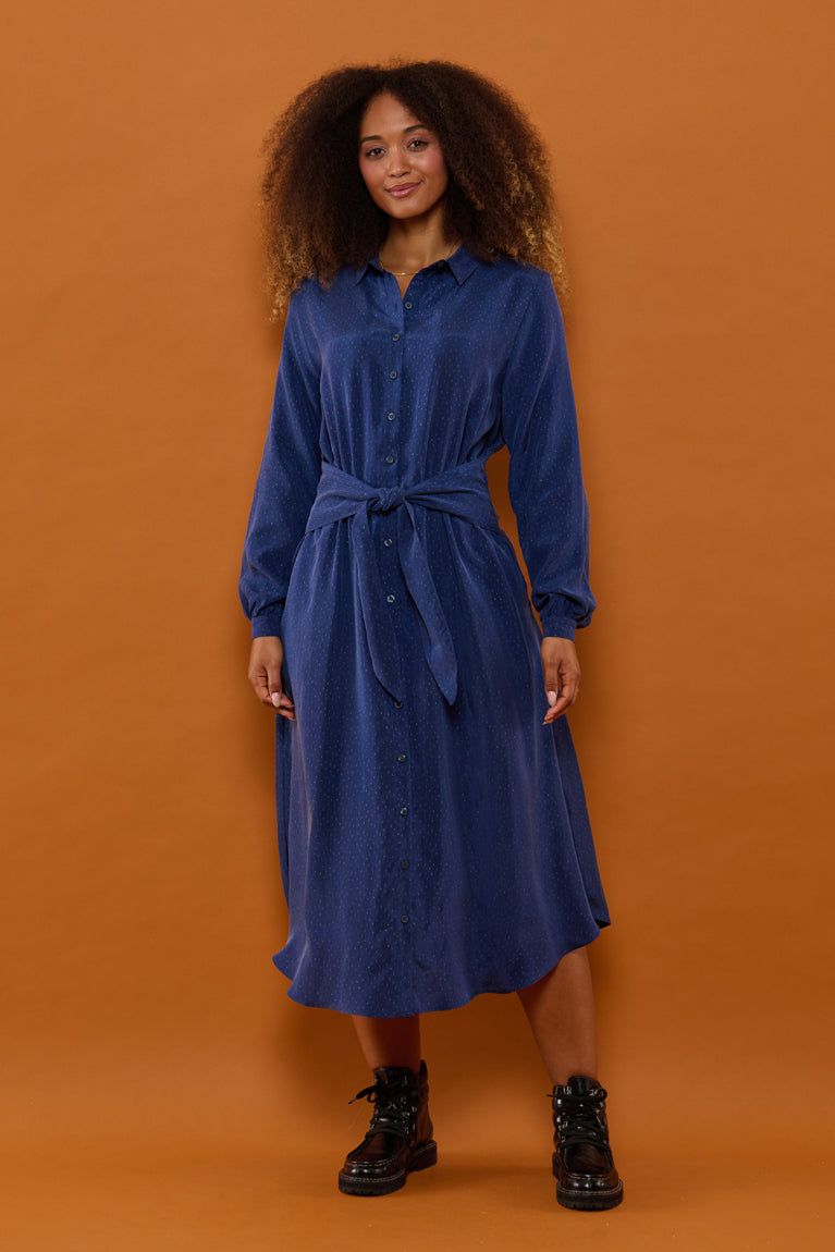 Froks Carla Sleeve Kjole / Starry night sky