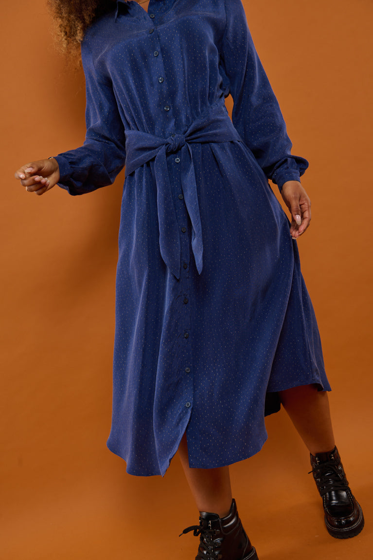 Froks Carla Sleeve Kjole / Starry night sky