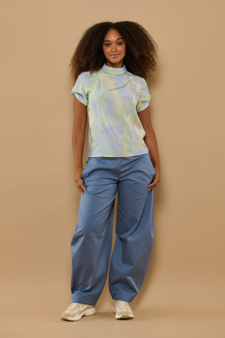 Froks Barrel Bukser / Denim blue