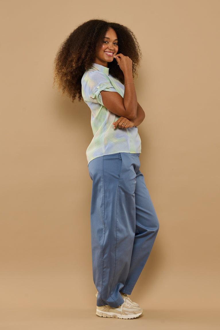 Froks Barrel Bukser / Denim blue