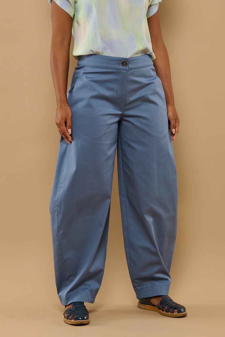 Froks Barrel Bukser / Denim blue
