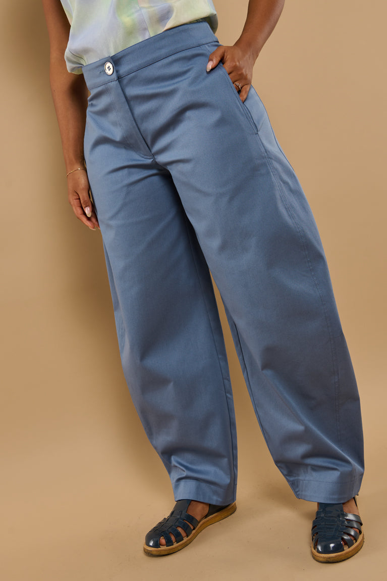 Froks Barrel Bukser / Denim blue