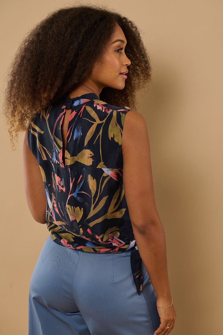 Froks Hope Sleeveless Skjorte / Botanical night garden