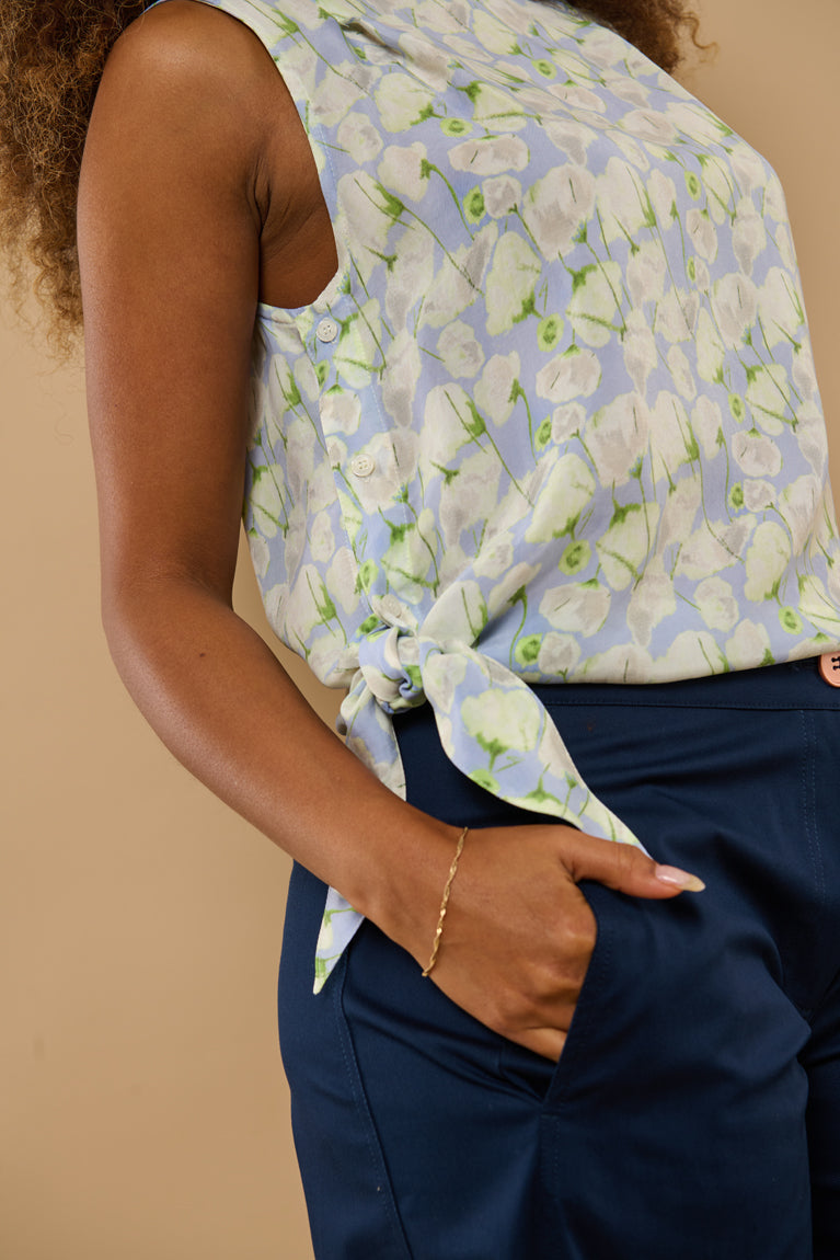 Froks Hope Sleeveless Skjorte / Cloud bloom meadow