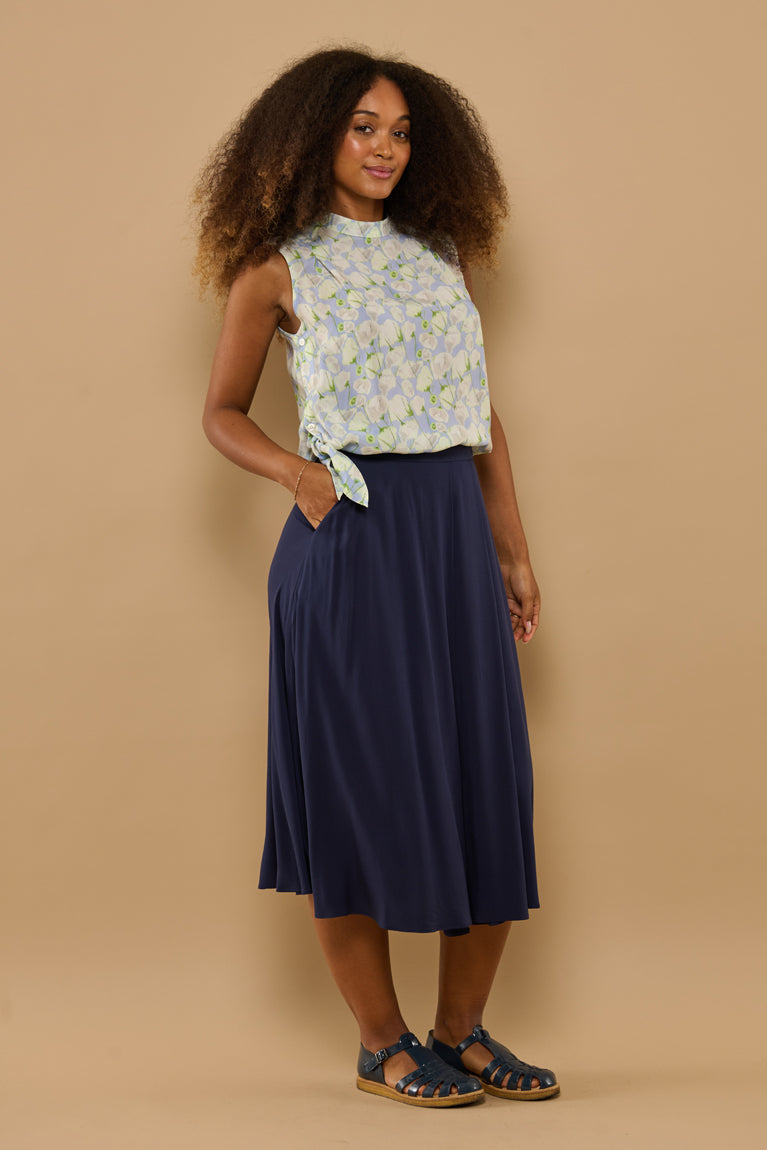 Froks Nora Nederdel / Sailor blue