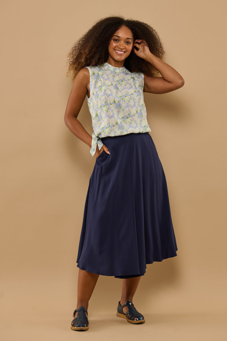 Froks Nora Nederdel / Sailor blue