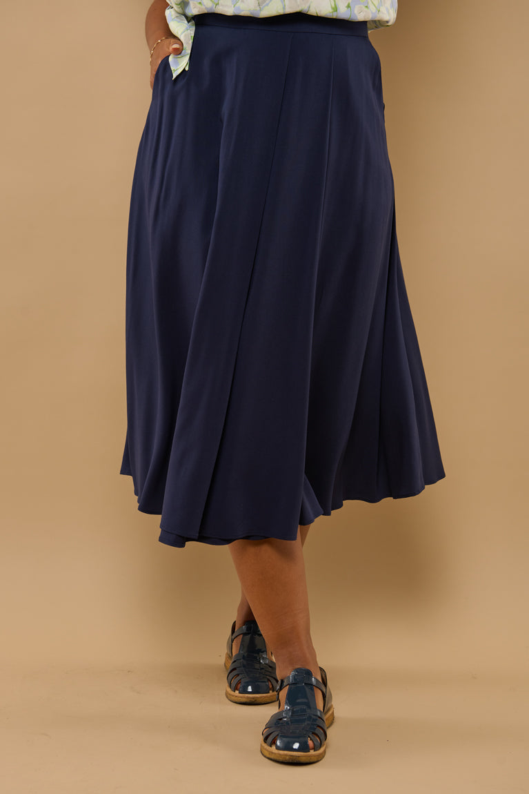 Froks Nora Nederdel / Sailor blue