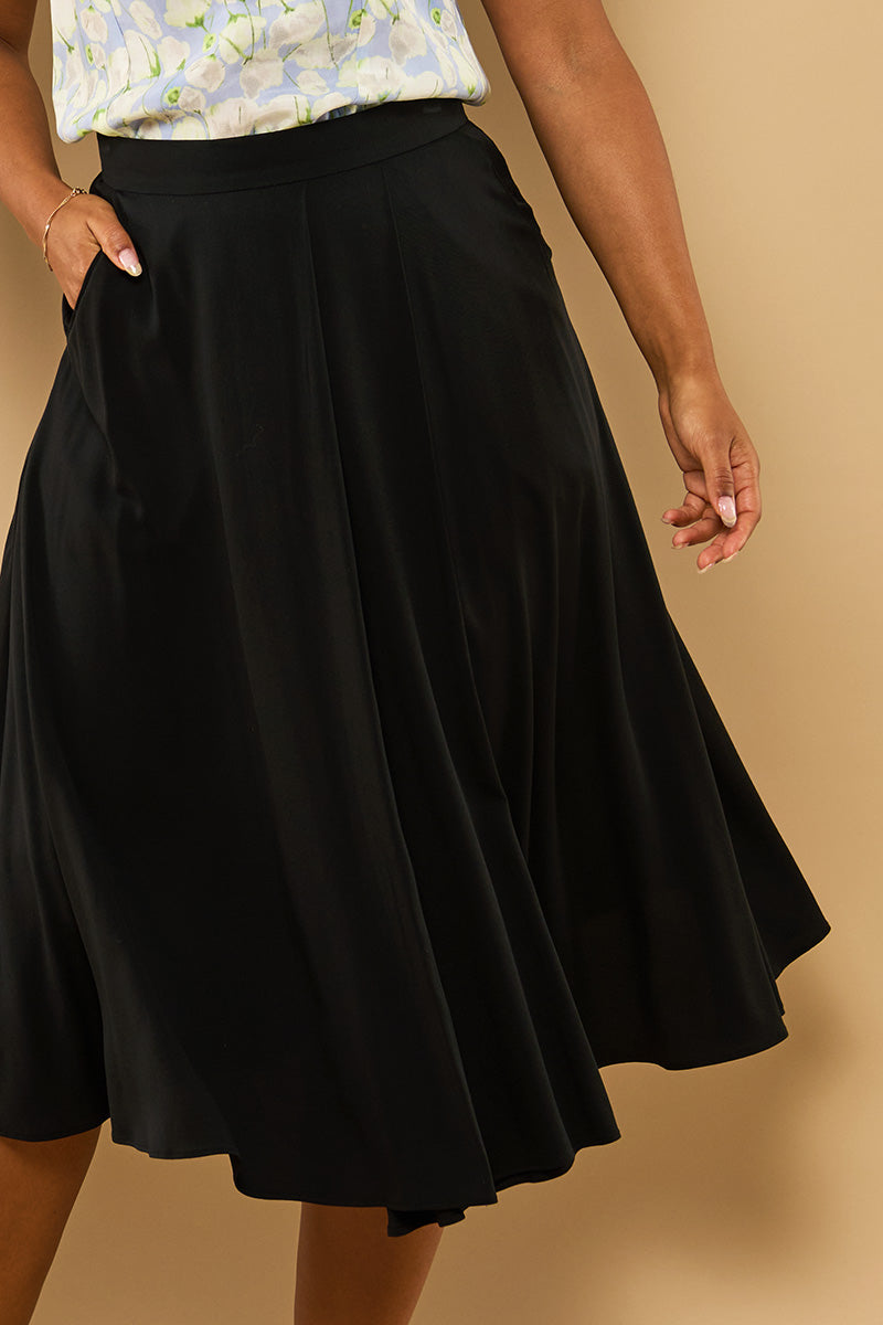 Froks Nora Nederdel / Deep black