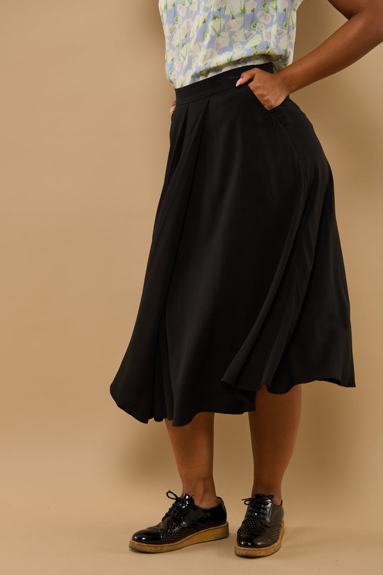 Froks Nora Nederdel / Deep black