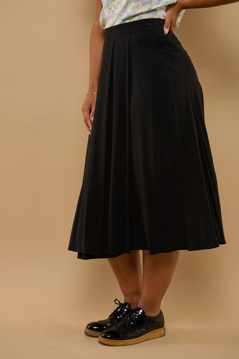 Froks Nora Nederdel / Deep black