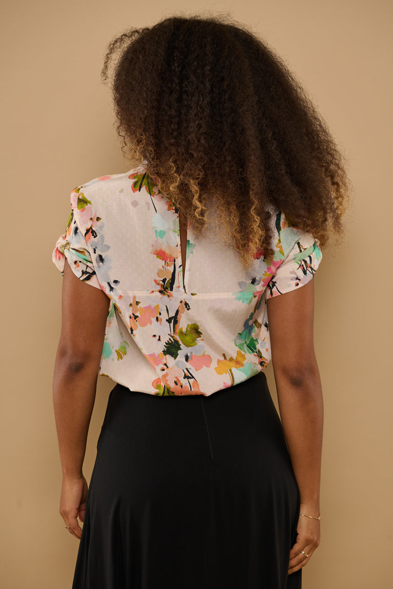 Froks Hope Skjorte / Radiant painted bouquets