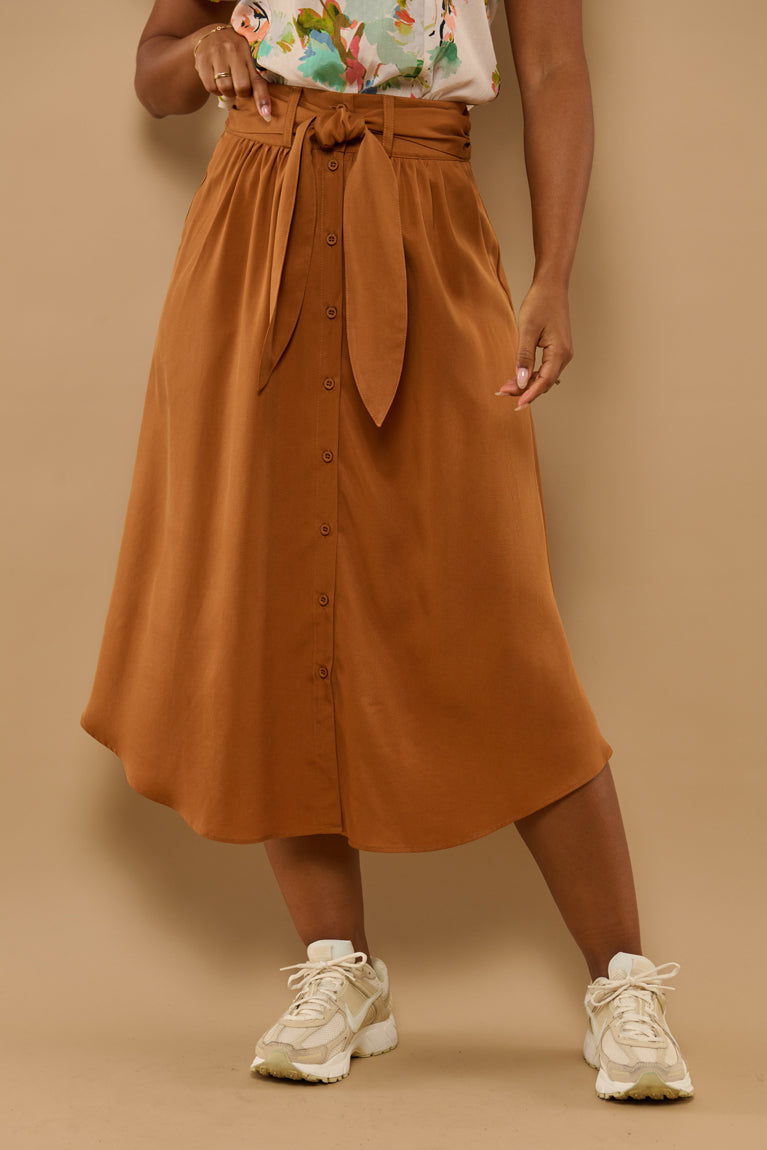 Froks Carla Nederdel / Amber glow