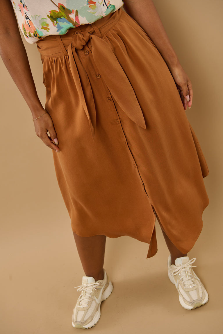 Froks Carla Nederdel / Amber glow