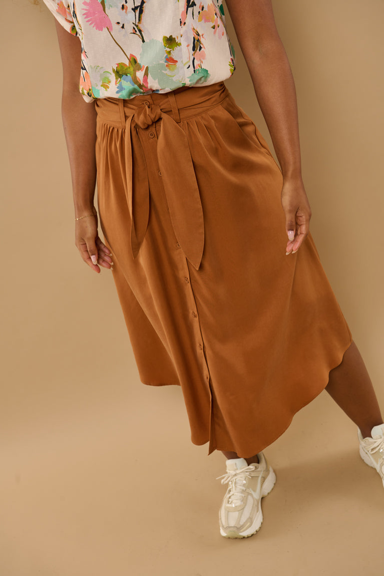 Froks Carla Nederdel / Amber glow