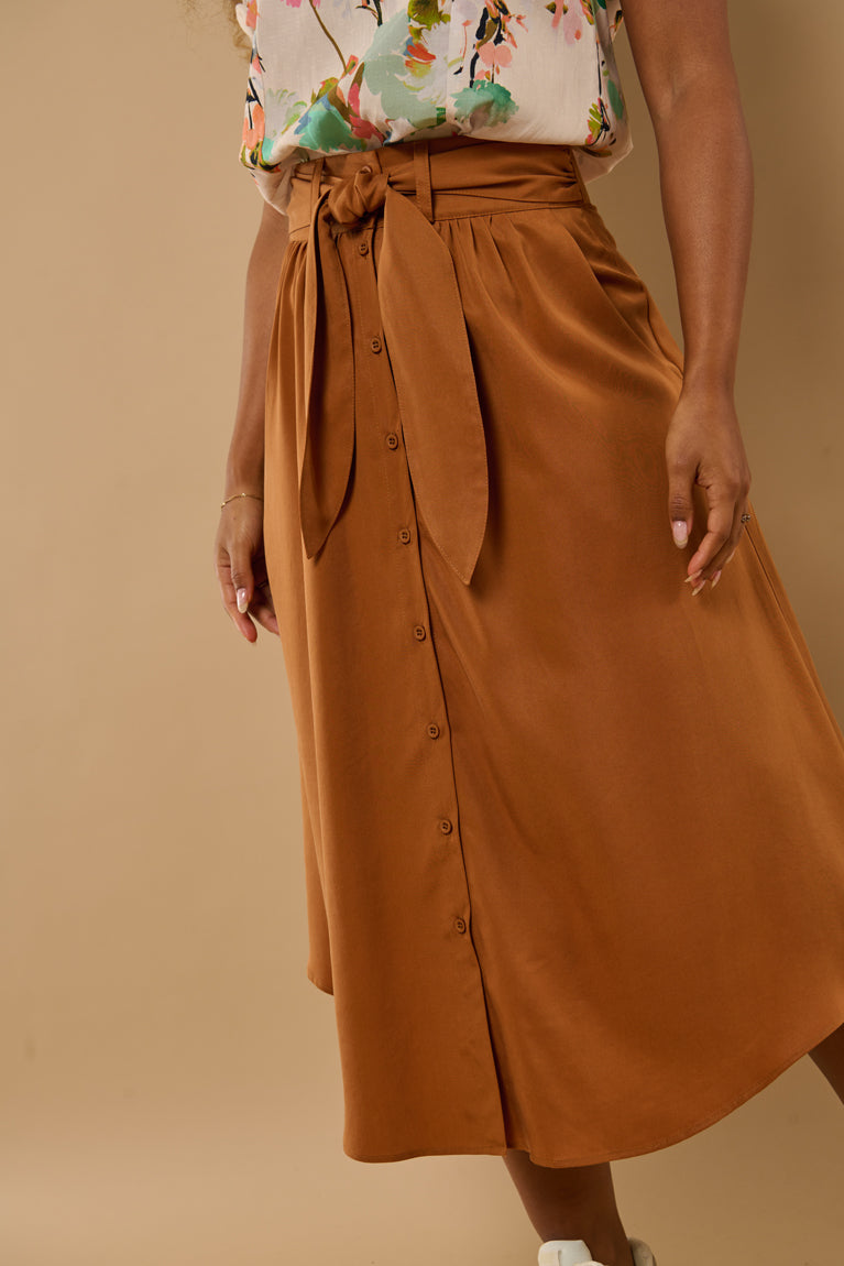 Froks Carla Nederdel / Amber glow