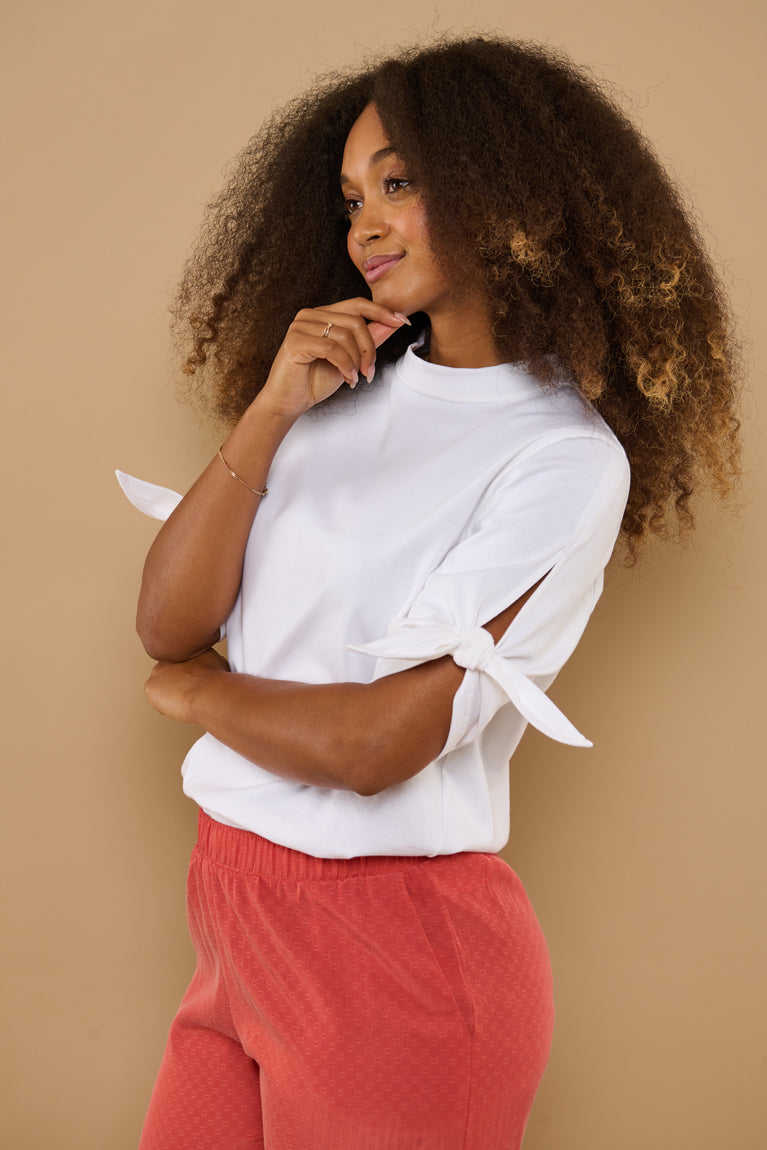 Froks Petra T-shirt / Brilliant white
