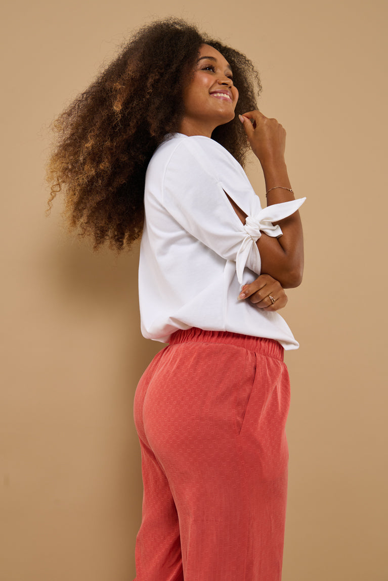 Froks Petra T-shirt / Brilliant white