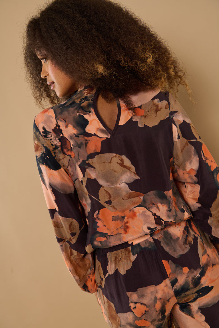 Froks Molly Skjorte / Splash of earth tones & Flowers