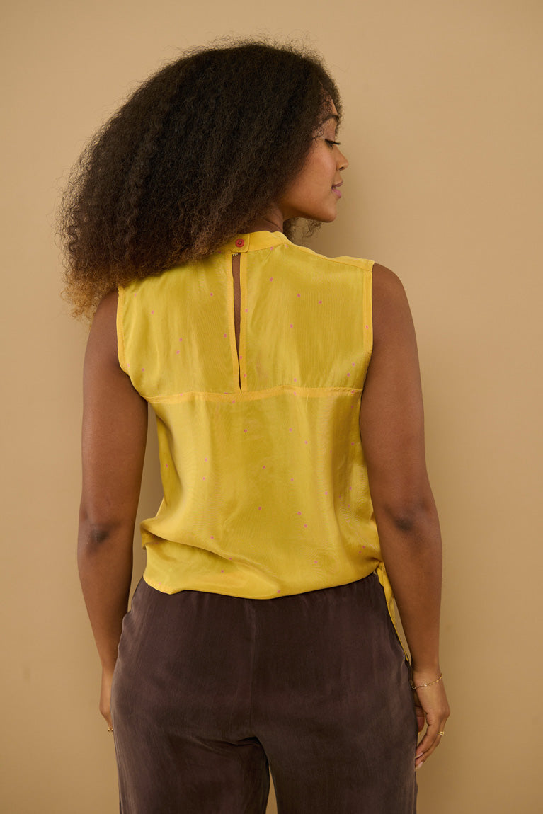 Froks Hope Sleeveless Skjorte / Mango & Tangerine drops