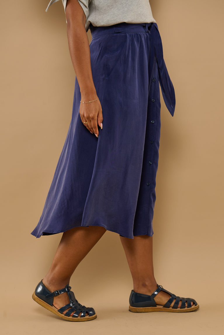 Froks Carla Nederdel / Sailor blue