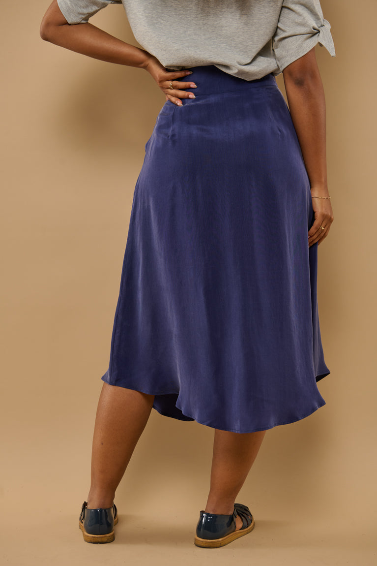 Froks Carla Nederdel / Sailor blue