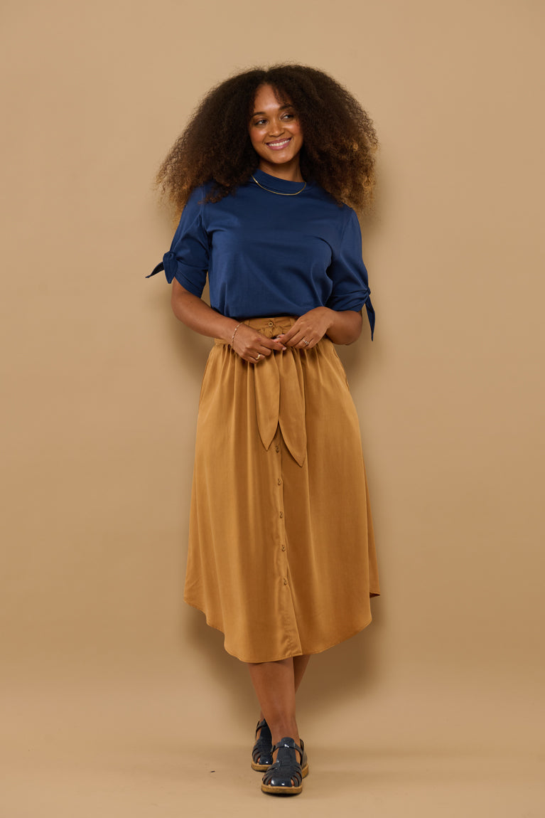 Froks Petra T-shirt / Sailor blue
